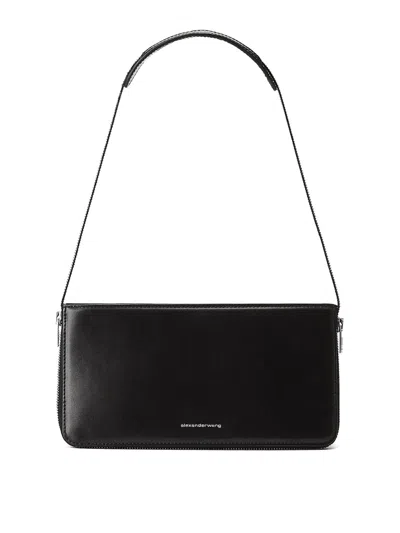 Alexander Wang Black Logo Shoulder Bag