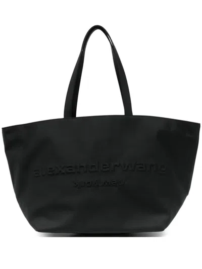 Alexander Wang Black Logo Tote