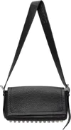 Alexander Wang Black Medium Ricco Flap Bag In Black