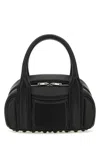 Alexander Wang Black Nappa Leather Roc Small Handbag In Black