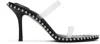 Alexander Wang Nova 85 Sandals In Black