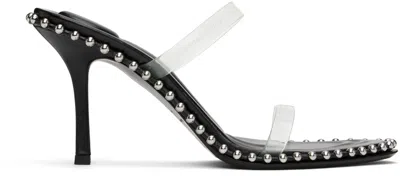 Alexander Wang Nova 85 Sandals In Black