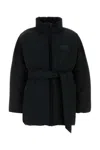 Alexander Wang Black Polyester Blend Down Jacket In Black