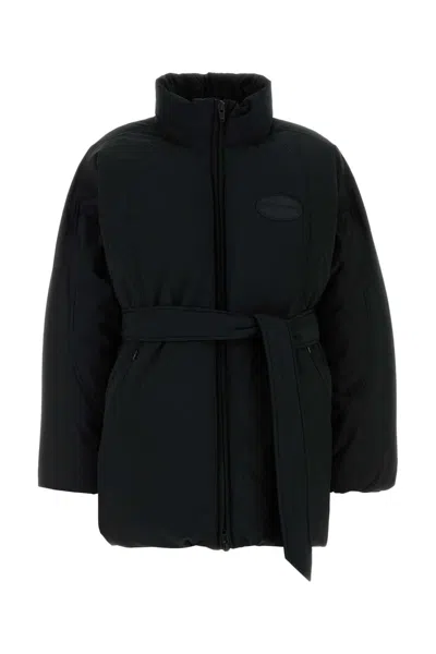 ALEXANDER WANG ALEXANDER WANG BLACK POLYESTER BLEND DOWN JACKET