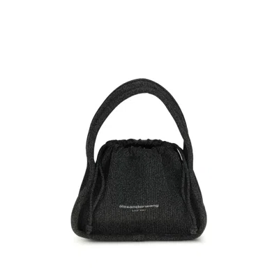 Alexander Wang Black Polyester Shoulder Bag