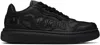 Alexander Wang Puff Leather Sneakers In 001black