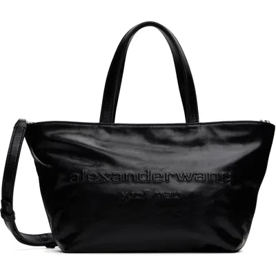 Alexander Wang Black Punch Mini Tote In 001 Black