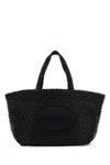 Alexander Wang Women Black Crochet Small Punch Handbag In Black