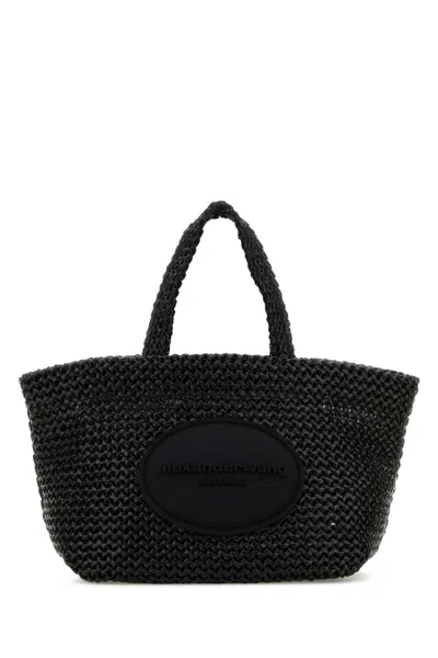 ALEXANDER WANG BLACK PUNCH SMALL TOTE