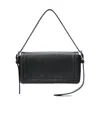 Alexander Wang Black Rich Medium Flap Bag