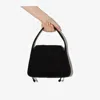 Alexander Wang Ryan Large Bag In Ribbed Knit In Black