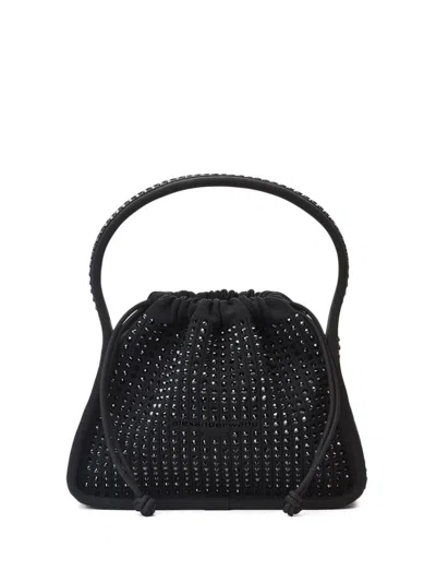 ALEXANDER WANG BLACK RYAN SMALL TOTE BAG