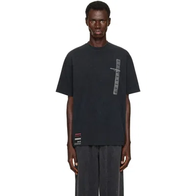 Alexander Wang Black Short Sleeve Flasher Graphic T-shirt