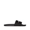 Alexander Wang Padded Logo Pool Slide Sandals Shoes