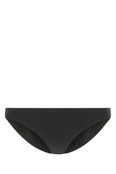 Alexander Wang Black Stretch Nylon Bikini Bottom