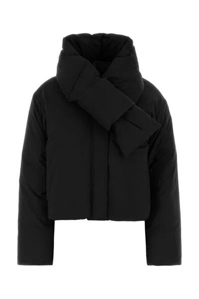 Alexander Wang Black Stretch Polyester Down Jacket