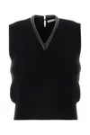 Alexander Wang V-neck Knit Cropped Vest
