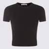 Alexander Wang Women Logo T-shirt In Black