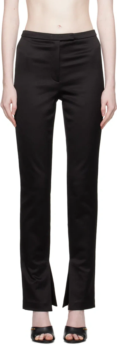 Alexander Wang Black Tailored Trousers In 001 Black