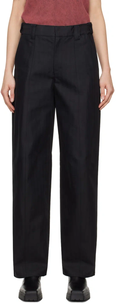 Alexander Wang Black Tailored Trousers In 001 Black