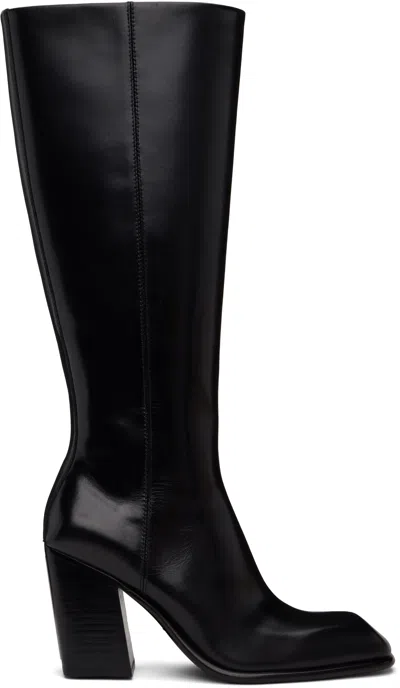 Alexander Wang 95mm Throttle Knee-high Boot In Black