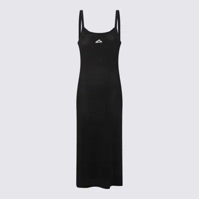 Alexander Wang Black Viscose Midi Dress