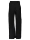 Alexander Wang Black Wool Pants In Black