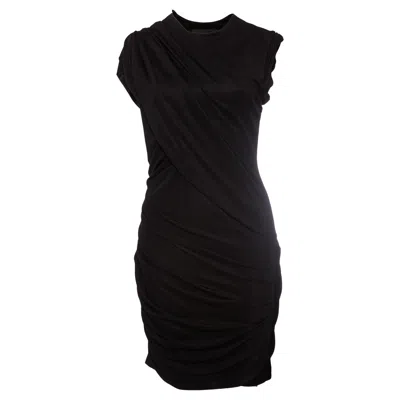 Pre-owned Alexander Wang , Black Wrinkle Dress.