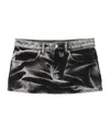 Alexander Wang Mini Skirt In Black