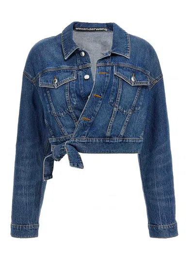 Alexander Wang Wrapped Trucker Jacket