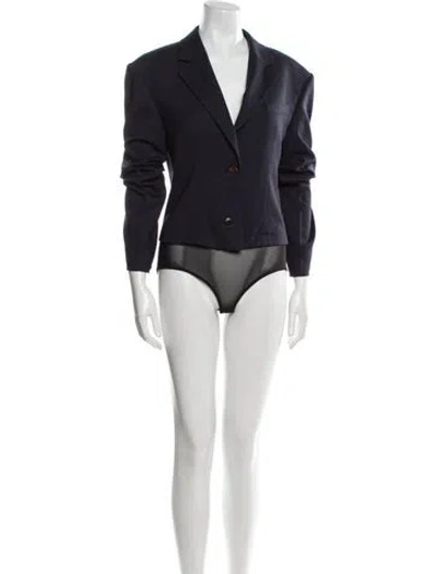 Pre-owned Alexander Wang Blazer In Black