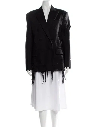 Pre-owned Alexander Wang Blazer In Black