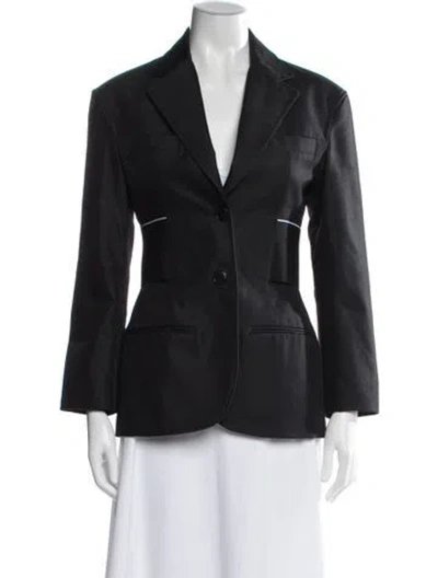 Pre-owned Alexander Wang Blazer In Black