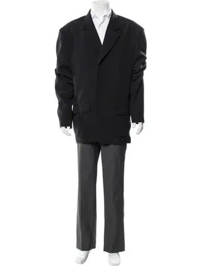Pre-owned Alexander Wang Blazer In Black