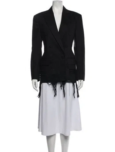 Pre-owned Alexander Wang Blazer In Black