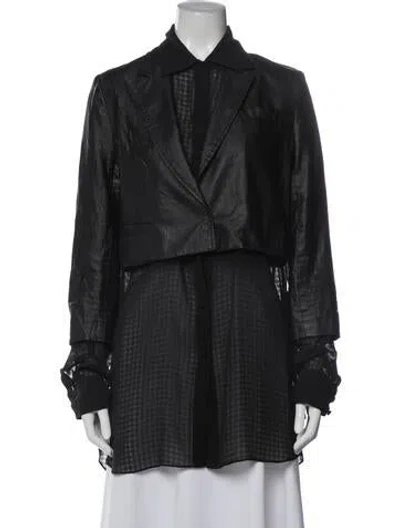 Pre-owned Alexander Wang Blazer In Black
