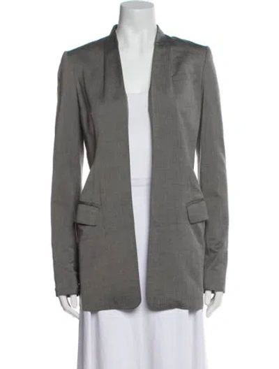 Pre-owned Alexander Wang Blazer In Gray