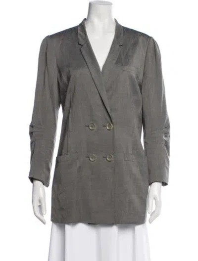 Pre-owned Alexander Wang Blazer In Gray