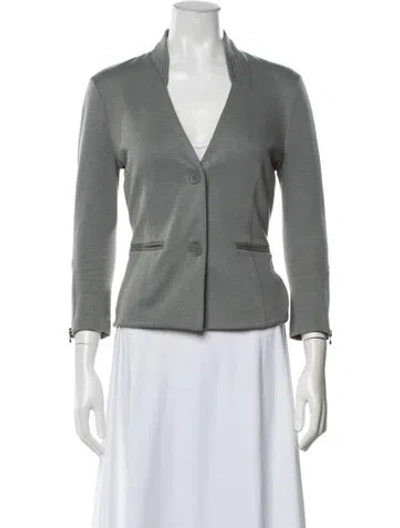 Pre-owned Alexander Wang Blazer In Grey
