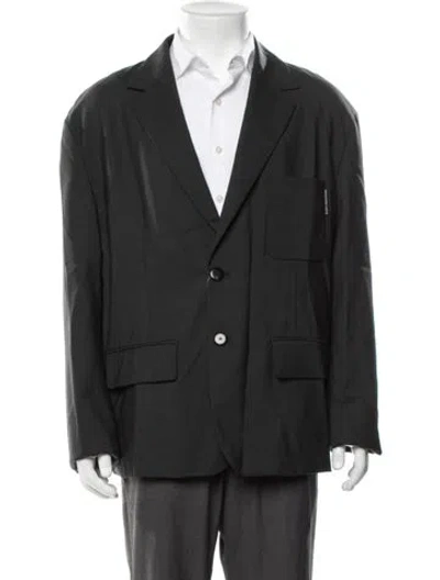 Pre-owned Alexander Wang Blazer In Grey