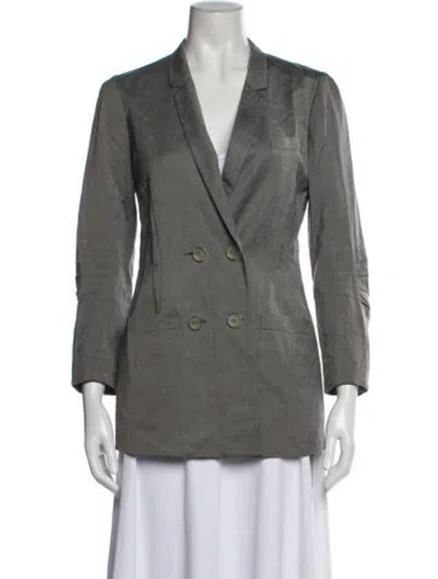 Pre-owned Alexander Wang Blazer In Grey
