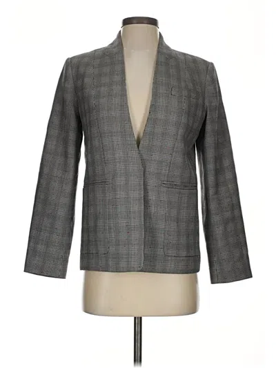 Pre-owned Alexander Wang Blazer Jacket In Gray