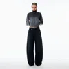 Alexander Wang Blow Up Jean In Gray