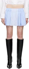 Alexander Wang Playful Striped And Solid Boxer-style Shorts In Multi