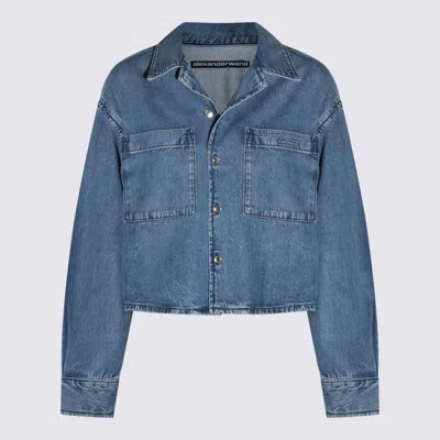 Alexander Wang Blue Cotton Shirt