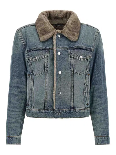 Alexander Wang Blue Denim Jacket