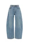 Alexander Wang Jeans With Prestyled Boxer In Blue