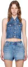 Alexander Wang Vest In Deep Blue 401