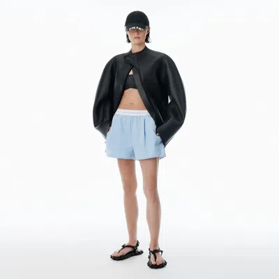 Alexander Wang Blue Organic Cotton Boxer Shorts