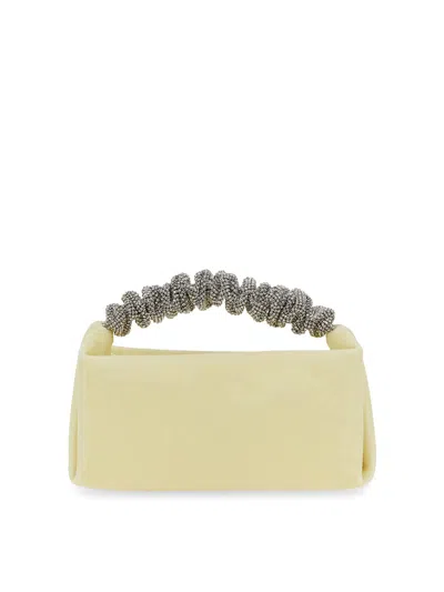 Alexander Wang Mini Scrunchie Bag In Yellow